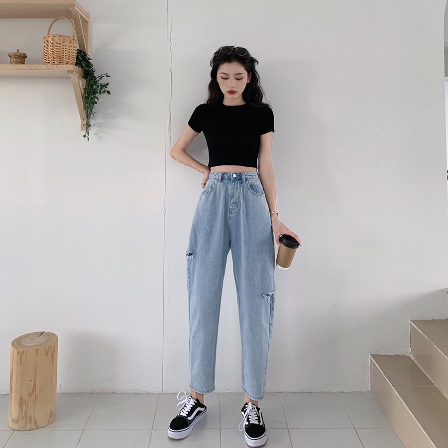 QUẦN JEANS NỮ ULZZANG