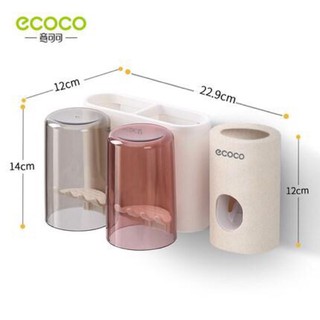 Kệ để đồ kèm nhả kem phòng tắm kèm 2 cốc E1924 mẫu mới