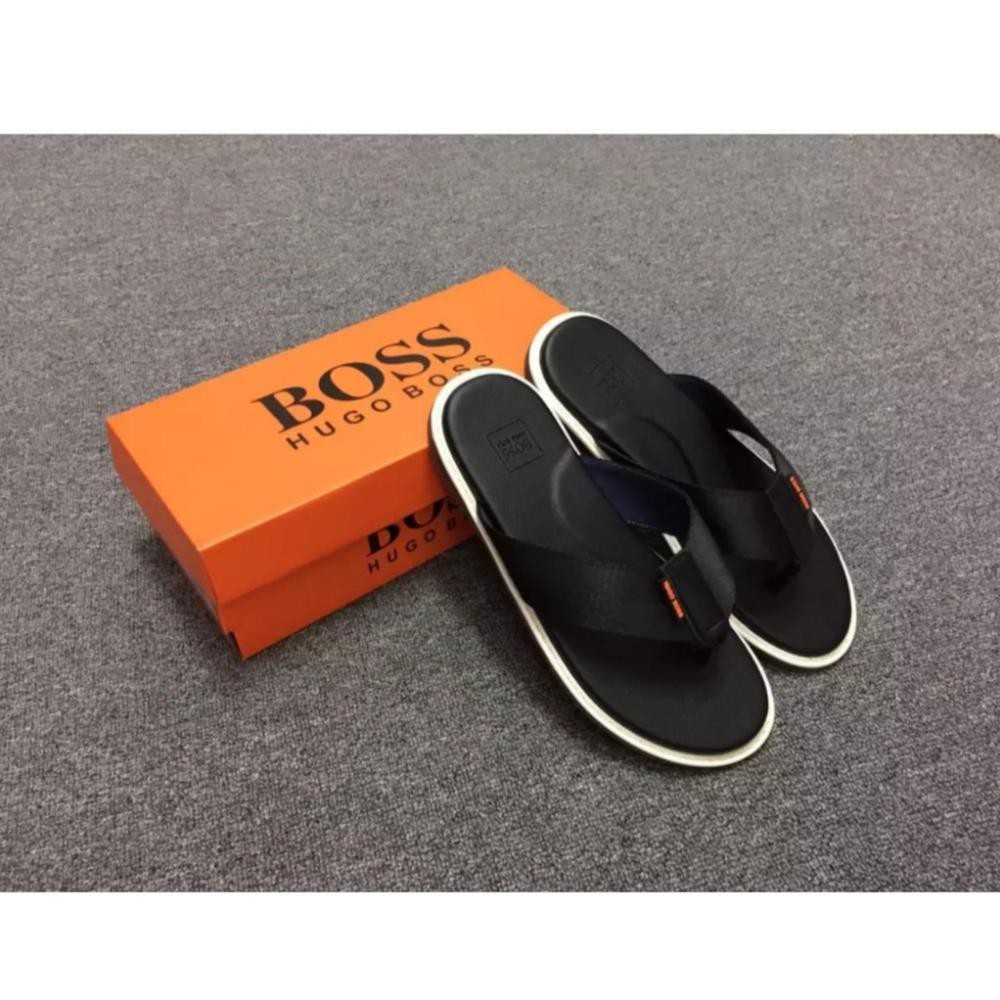 Dép nam thời trang BOSS nâng niu bàn chân việt.