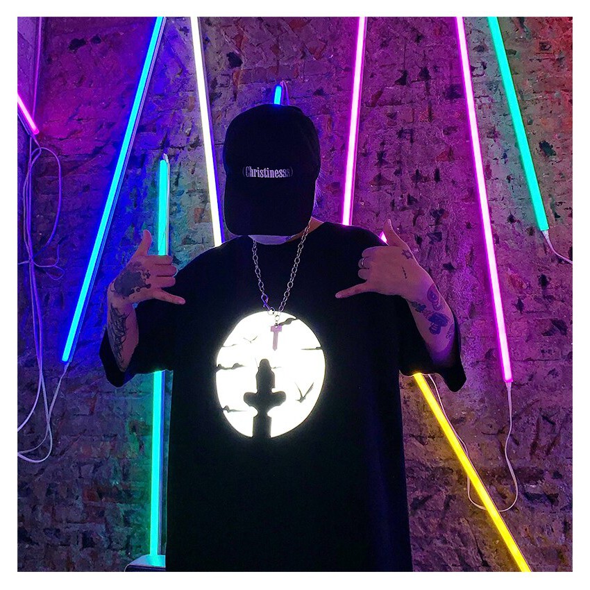 Áo thun Phản Quang Tay Lỡ Nam Nữ Kakashi 1