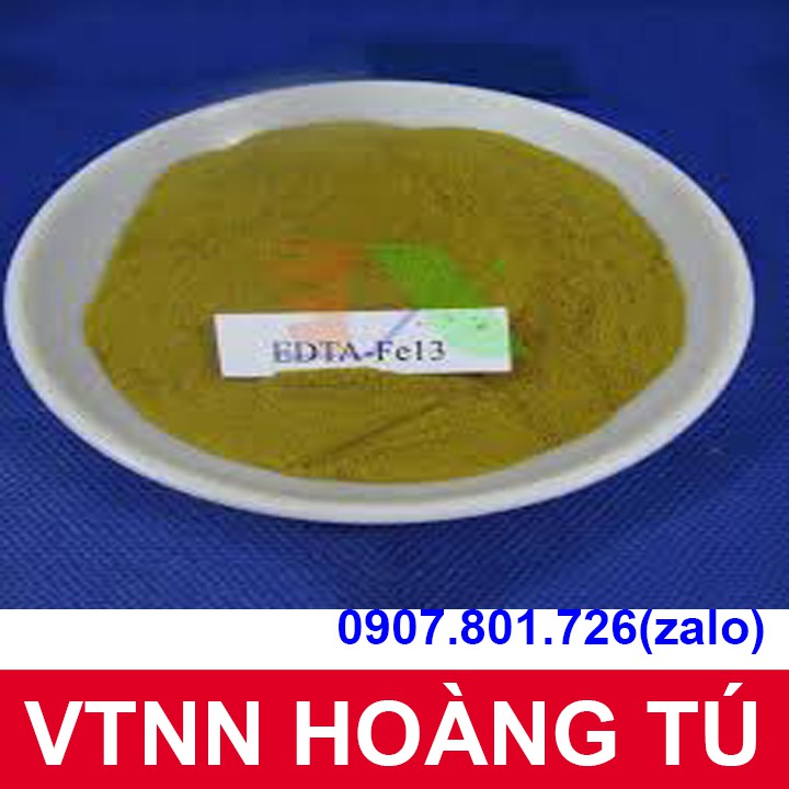 Phân Bón Lá Trung Vi Lượng Fe-EDTA-13 Hạn Chế Vàng Lá Gân Xanh, Dưỡng Lá Xanh Mượt GÓI 200g