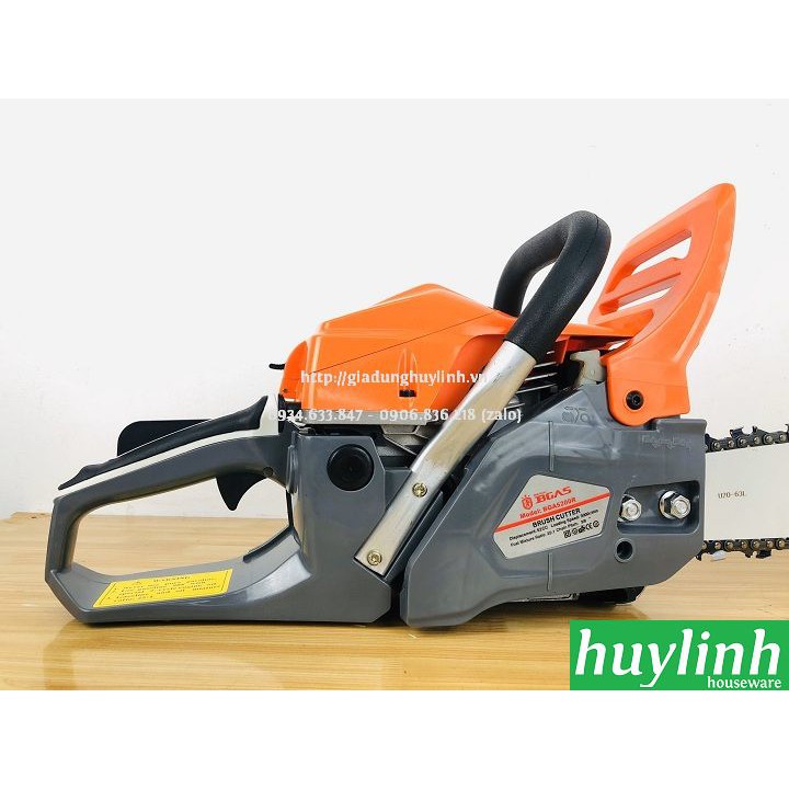 Máy cưa xích chạy xăng Bgas BGA5200R - 50cm - 2.2kw - 52cc