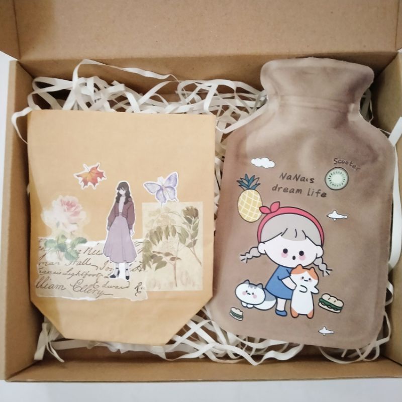 Túi giấy đựng quà phong cách vintage - Tiệm mini