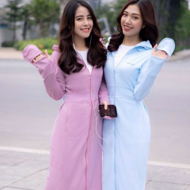 áo chống nắng toàn thân dáng dài LENDSEAD❤FREESHIP🇻🇳 áo choàng chống nắng chất cotton lạnh, Đóng túi công ty như hình | BigBuy360 - bigbuy360.vn