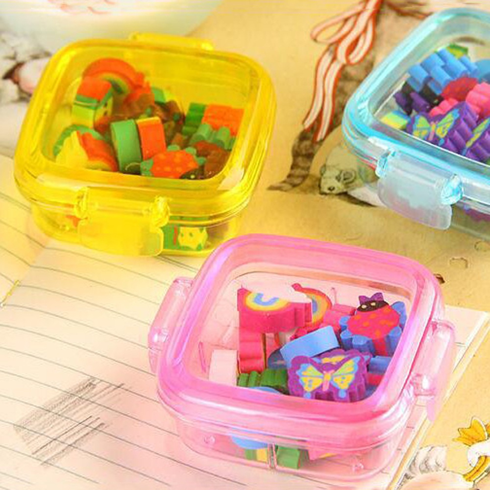 Cục gôm tẩy bút chì họa tiết hoạt hình dễ thương cho học sinh