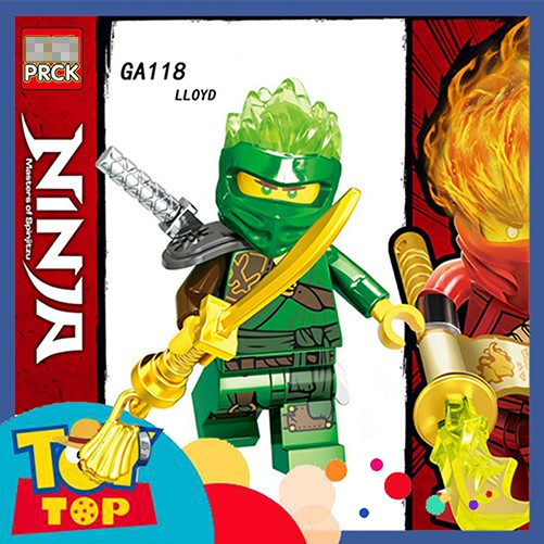 [Một con] Lắp ráp Minifigures ninjago season 11 forbidden Jay Zane Kai Lloyd Nya Cole rắn xếp hình PRCK GA115-122