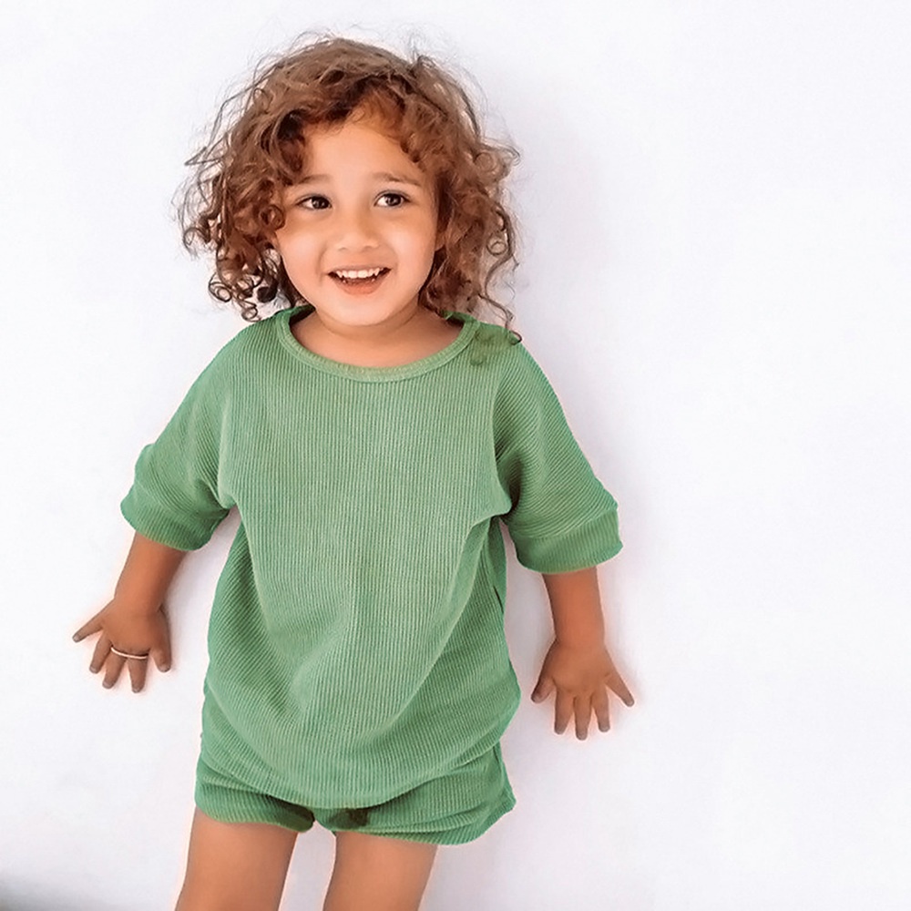 Bộ ÁO Thun NgắN Tay + QuầN NgắN MềM MạI Cho Bé