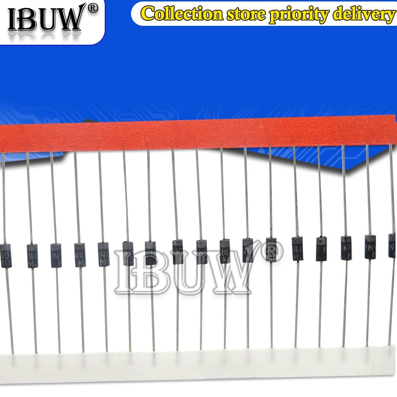 Set 100 Điốt Chỉnh Lưu 1N4007 1N5819 1N4001 UF4007 FR107 FR157 FR207 1N4004 1N4937 HER107 RL207 1N5817 1N5399 DO-41 1N60 4N914