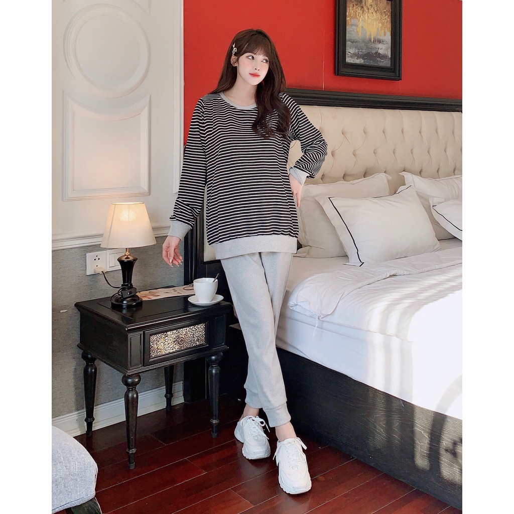 Bộ bầu và sau sinh MÙA ĐÔNG chất da cá ấm áp 𝐁𝐃𝟔𝟏