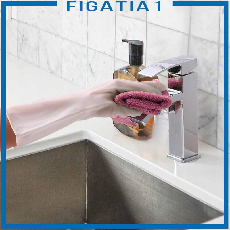 Găng Tay PVC Dài Chống Trượt figatia1 Tiện Dụng Cho Nhà Tắm / Nhà Vệ Sinh