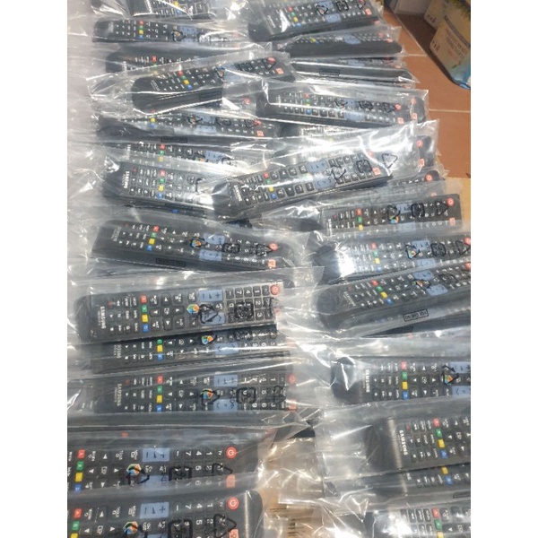 Khiển tivi samsung mạng dài hàng y hình đăng. tặng kèm pin