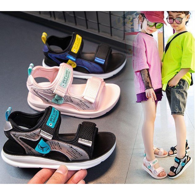 Sandal cho bé trai bé gái sandal dành cho trẻ em đi học đi chơi thiết kế đẹp đi êm chân