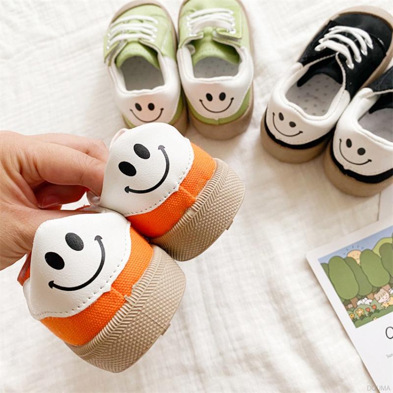 Đôi giày thể thao bằng canvas thoáng khí thời trang xuân thu cho bé