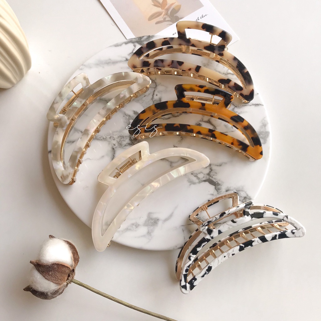 [KEP123] KẸP GẮP TÓC CÀNG CUA NỮ DÀI GRANITE HOT TREND HÀN QUỐC ESIS ACCESSORIES