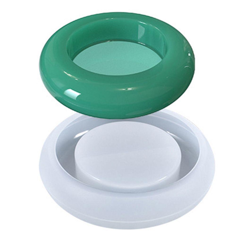 Khuôn Oval Silicone Làm Đế Nến Epoxy Resin Thủ Công