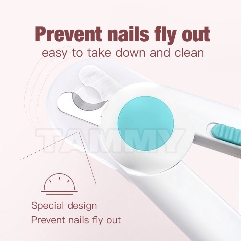 Kềm bấm móng tay có đèn LED tiện lợi cho chó/mèo/thỏ cưng