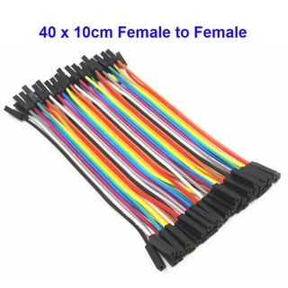 Dây cắm test board cái - cái 10cm (bus 40 sợi)