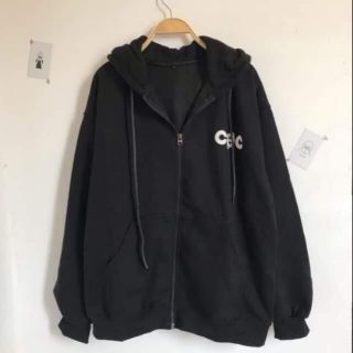 Áo hoodie nỉ bông khóa kéo