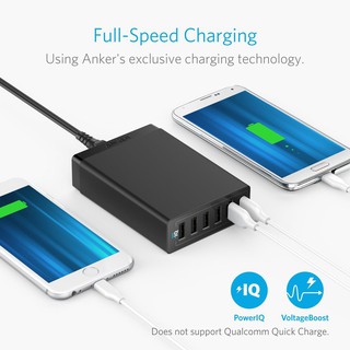 Sạc anker powerport 6 cổng 60w - a2123