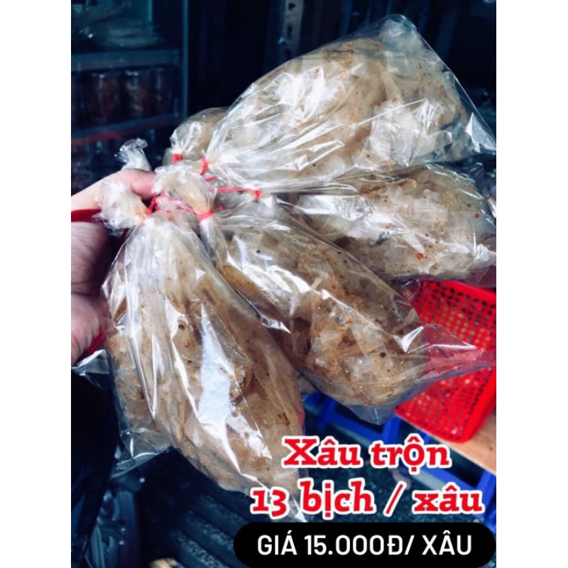 Xâu Bánh Tráng Trộn Muối Tây Ninh (13 bịch)