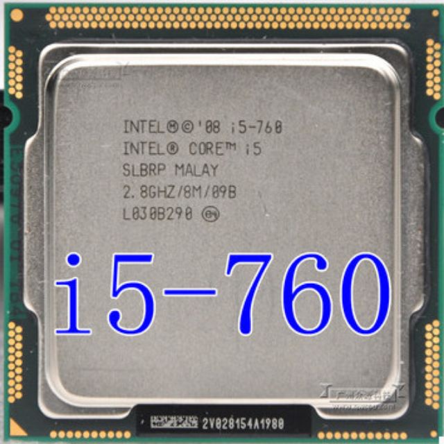 Cpu cho máy bàn, chíp máy tính i5-650 i5-750,cpu i5-680 soc kết 1156 sk 1156 i5-650,chíp i5-760