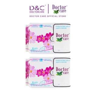 Băng vệ sinh thảo dược Doctor Care ban ngày 24cm Combo 2 gói