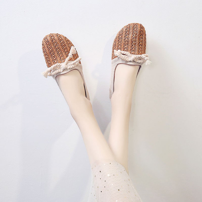 Giày Lười Vải Canvas Đục Lỗ Thoáng Khí Thời Trang 2020 | BigBuy360 - bigbuy360.vn