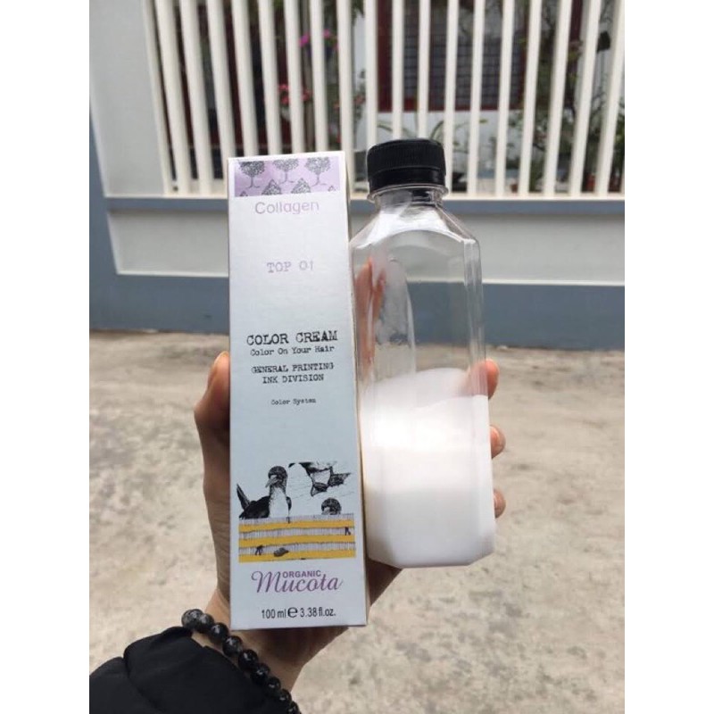 Thuốc nhuộm màu Ash Beige (Nâu sữa khói) tặng kèm trợ nhuộm và găng tay | BigBuy360 - bigbuy360.vn