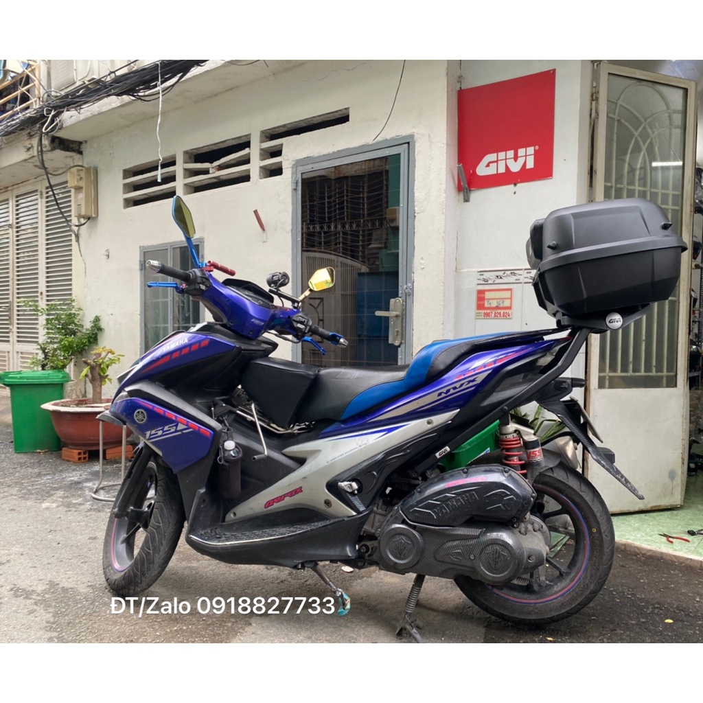 Thùng xe NVX, thùng Givi E43NTL_ADV, baga SRV NVX 155, hàng Givi chính hãng, bảo hành 2 năm.