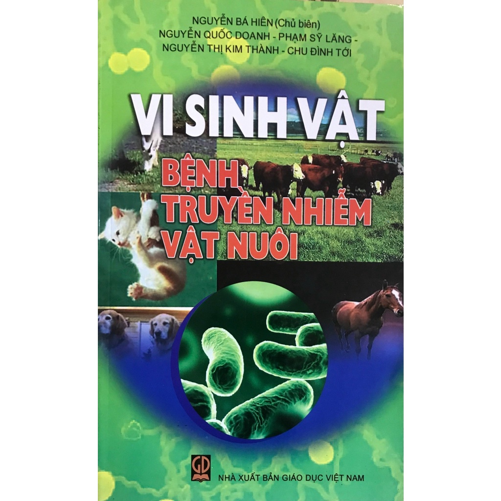 Sách - Vi Sinh Vật Bệnh Truyền Nhiễm Vật Nuôi