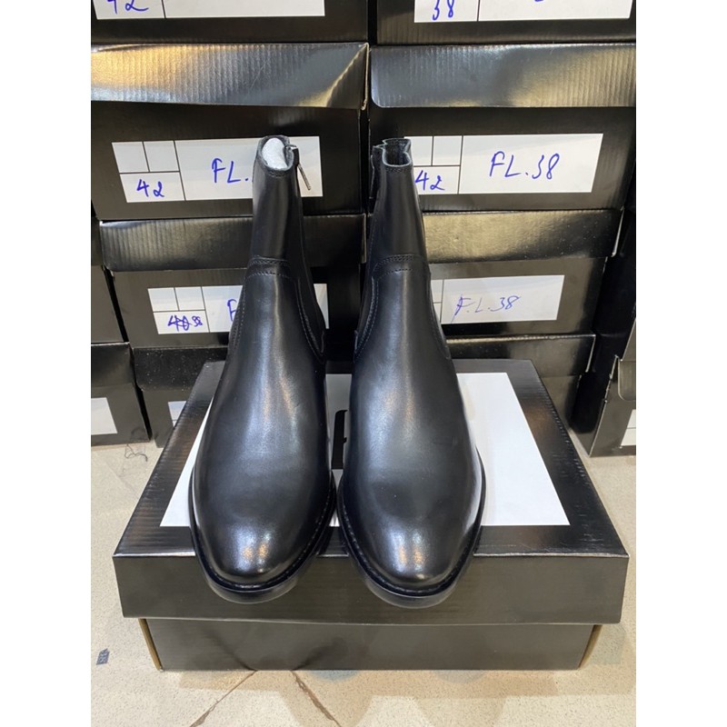 (ẢNH THẬT) ZIP BOOTS KÉO KHÓA DA BÒ - BẢO HÀNH 12 THÁNG | BigBuy360 - bigbuy360.vn