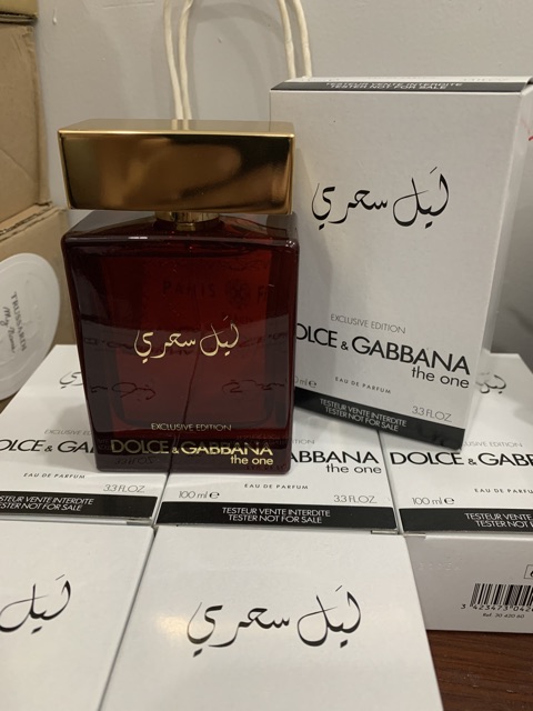 [Mã COSSALE27 giảm 80K đơn 1000K] Nước hoa tester D&G The One Exclusive Edition EDP 100ml tester như hình | BigBuy360 - bigbuy360.vn