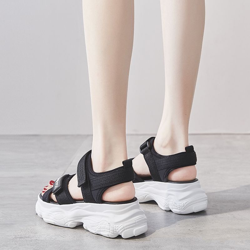 Xăng đan Thể Thao Đế Dày Tăng Chiều Cao 2022 Thời Trang Mùa Hè Cho Nữ