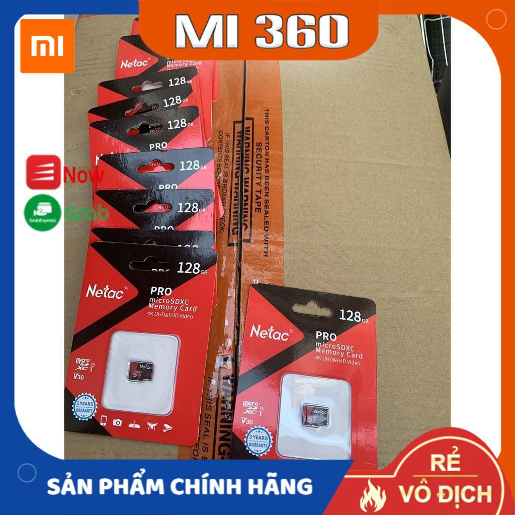 ✅ Chính Hãng✅ Thẻ nhớ microSDXC Netac Pro 32GB U3 4K V30 98MB/s✅  chuyên camera, máy quay và điện thoại