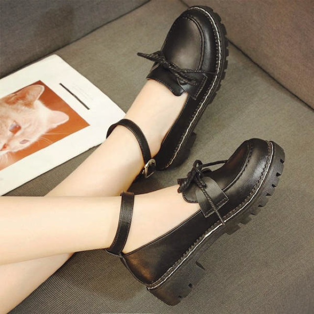 [CÓ SẴN] Giày Lolita Ulzzang (kèm video tự quay) | BigBuy360 - bigbuy360.vn