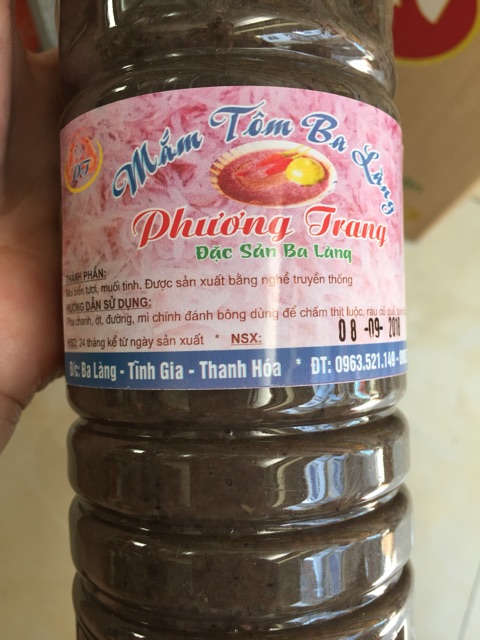 [FREESHIP 99K TOÀN QUỐC]Mắm tôm Ba Làng Tĩnh Gia Thanh Hoá - mắm truyền thống | BigBuy360 - bigbuy360.vn