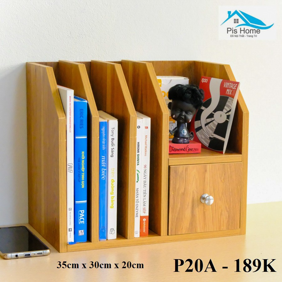 [ RẺ VÔ ĐỊCH ] Kệ sách - Giá sách để bàn P20A