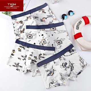 Set 4 chiếc quần sịp đùi nam nanjiren chính hãng cao cấp