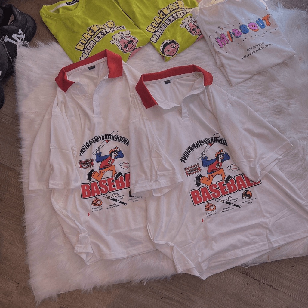 (HCM) Áo thun cổ trụ fom rộng thời trang genz , phong cách hàn quốc  , siêu hot hit KOKO MI FASHION