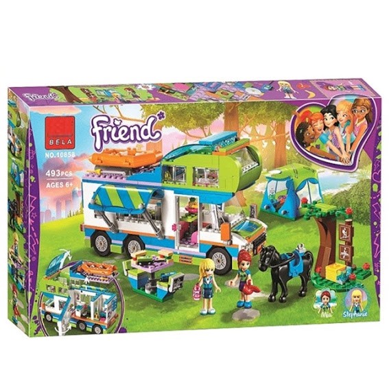 FRENDS_Lego Friend Buổi dã ngoại trên xe buýt 2 tầng