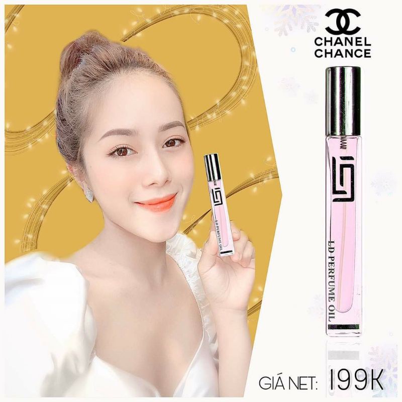 Tinh dầu nước hoa Chính hãng Pháp - LD PERFUME OIL - Chuẩn màu chuẩn mùi dành cho Nữ - Lưu hương trên 12 tiếng
