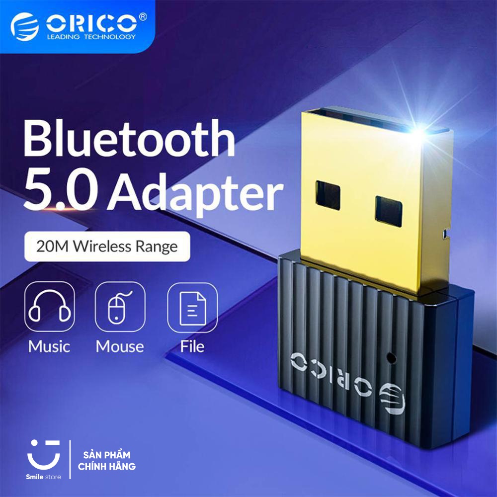 USB Bluetooth 5.0 ORICO BTA-508, Hỗ Trợ Máy Tính Kết Nối Bluetooth Với Các Thiết Bị Khác – Chính Hãng ORICO
