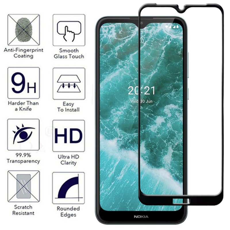 Kính Cường Lực 9H Bảo Vệ Toàn Màn Hình Chống Trầy Cho Nokia C30 Nokia c 30