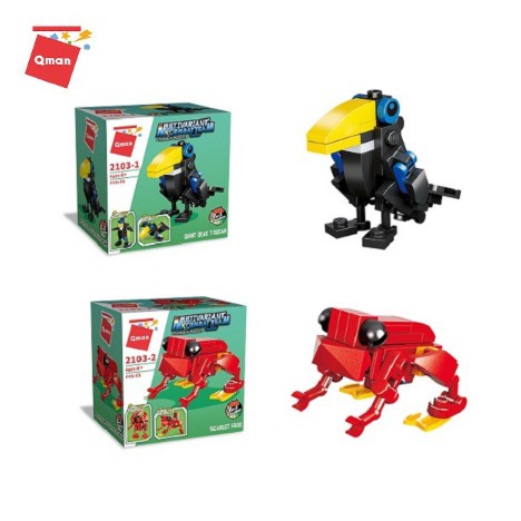QMAN2103 - BỘ LẮP RÁP LEGO ĐỘI QUÂN RỪNG XANH