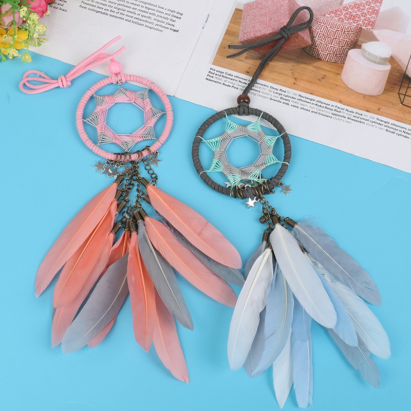 Vòng bắt giấc mơ treo trang trí nội thất xe hơi