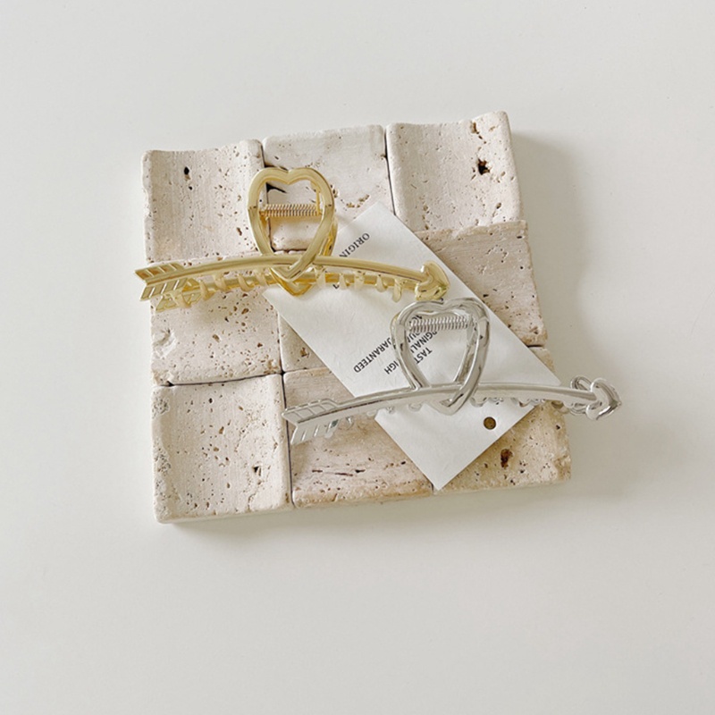 Kẹp Tóc Hình Mũi Tên Bằng Hợp Kim Chống Trượt