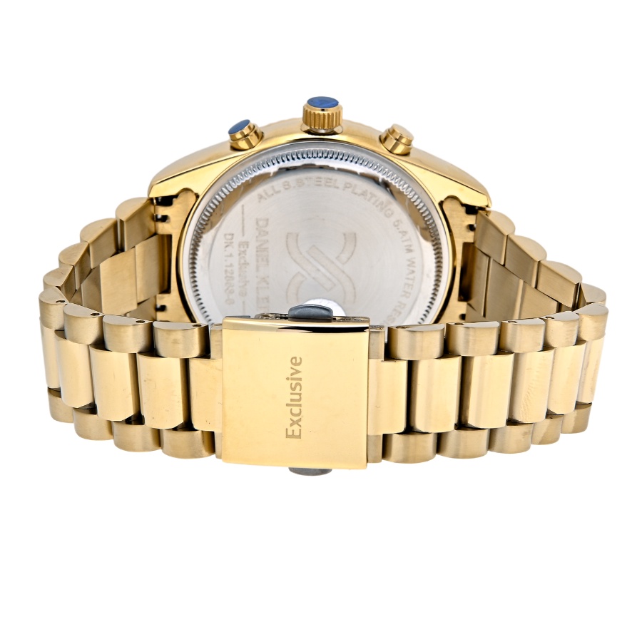 Đồng hồ nam chính hãng Daniel Klein DK.1.12863 chống nước, có lịch ngày thứ, kiểu dáng thể thao, dây thép không gỉ | BigBuy360 - bigbuy360.vn