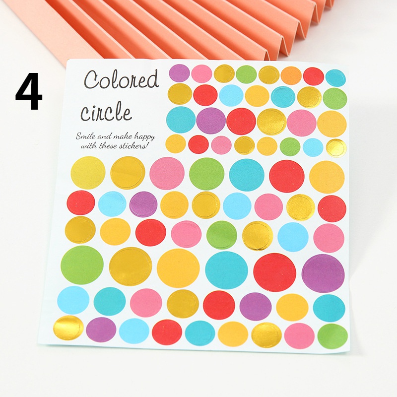 Bộ Sticker Dán Trang Trí Sổ Tay Diy Hình Chữ Số / Trái Tim / Ngôi Sao Dành Cho Trẻ Em