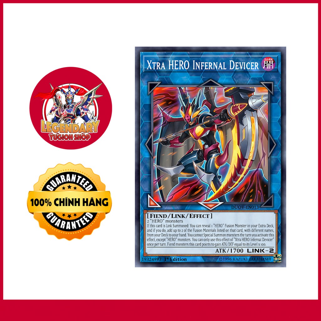 [EN][Thẻ Bài Yugioh Chính Hãng] Xtra HERO Infernal Devicer