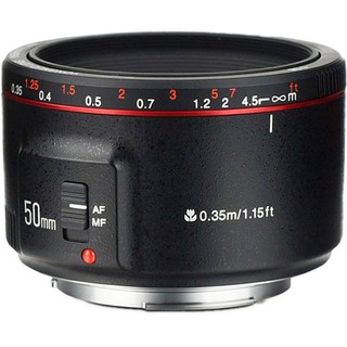 Ống kính Yongnuo 50mm f1.8 Mark II for canon tặng loa che nắng